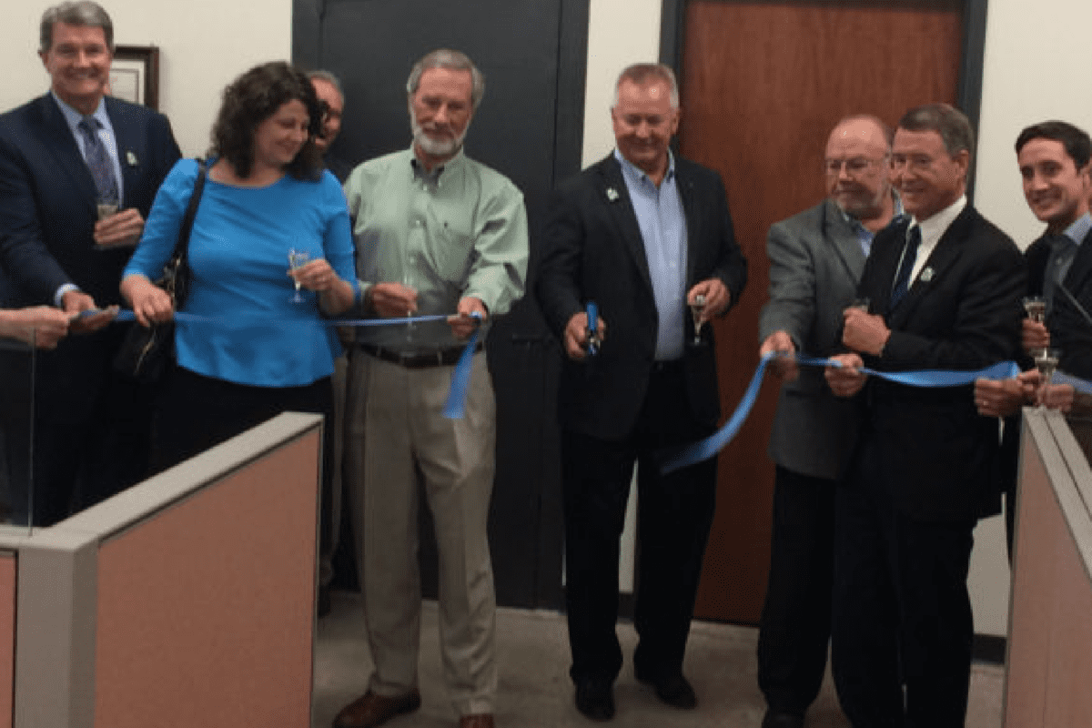 ribbon cut